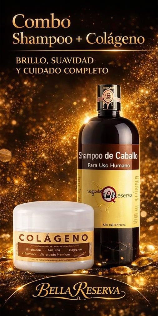 Combo Shampoo + Colágeno Yeguada La Reserva